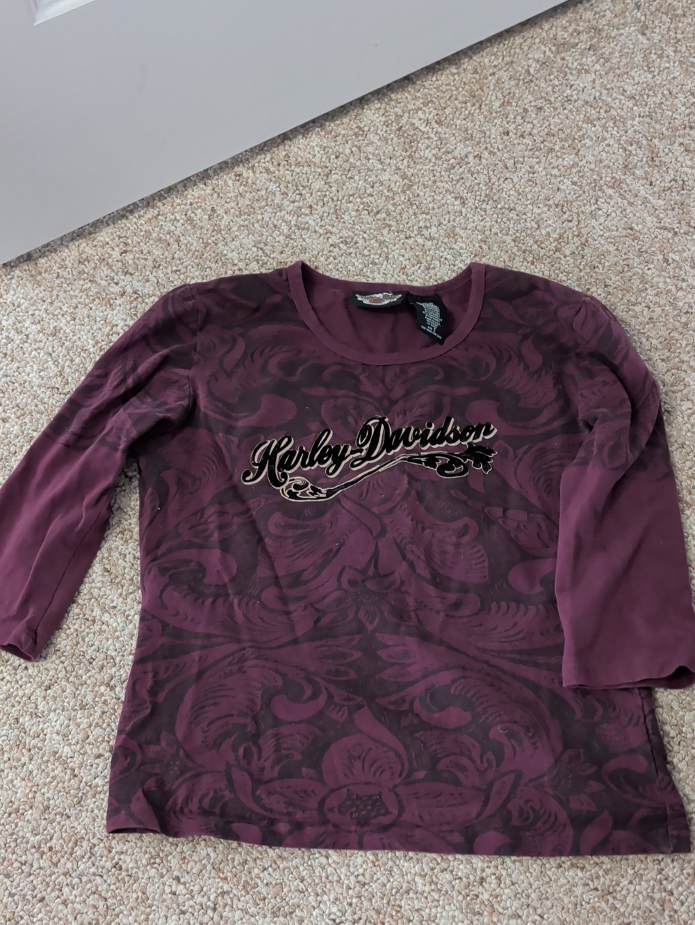 Harley-Davidson Women's 3/4 Sleeve Tee